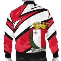Malta The Maltese Cross Bomber Jacket - Lode Style RLT12 - Wonder Print Shop