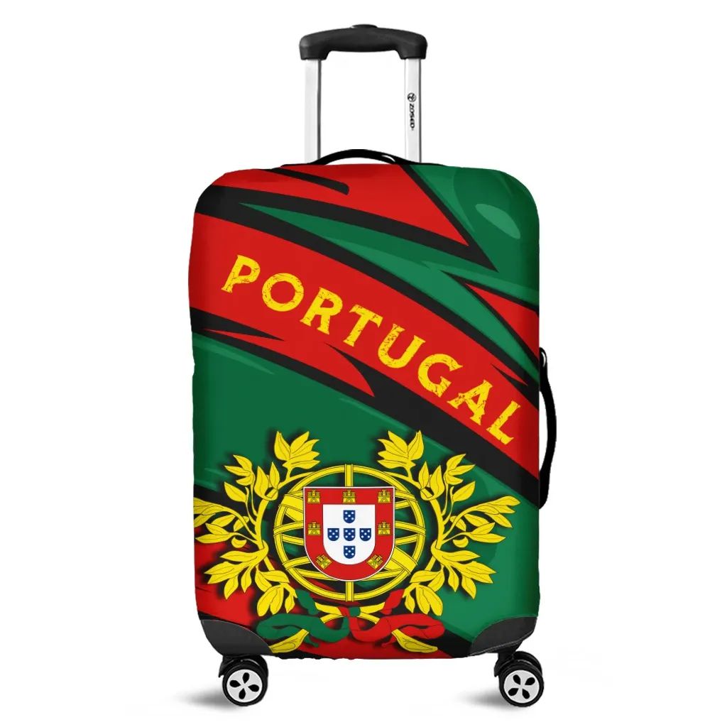 Portugal Coat Of Arms Luggage Cover Lode Style RLT7 - Wonder Print Shop
