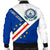 Cabo Verde Men's Bomber Jacket - Cabo Verde Flag And Coat Of Arms RLT7 - Wonder Print Shop