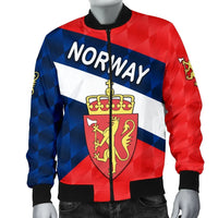 Norway Men Bomber Jacket Sporty Style RLT7 - Wonder Print Shop