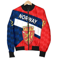 Norway Women Bomber Jacket Sporty Style RLT7 - Wonder Print Shop