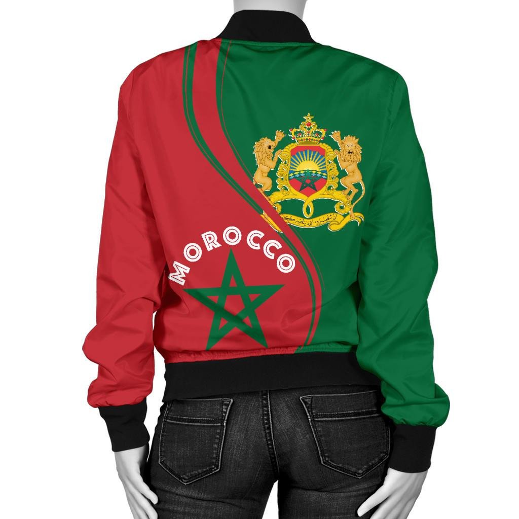 Morocco Women Bomber Jacket Generation RLT7 - Wonder Print Shop
