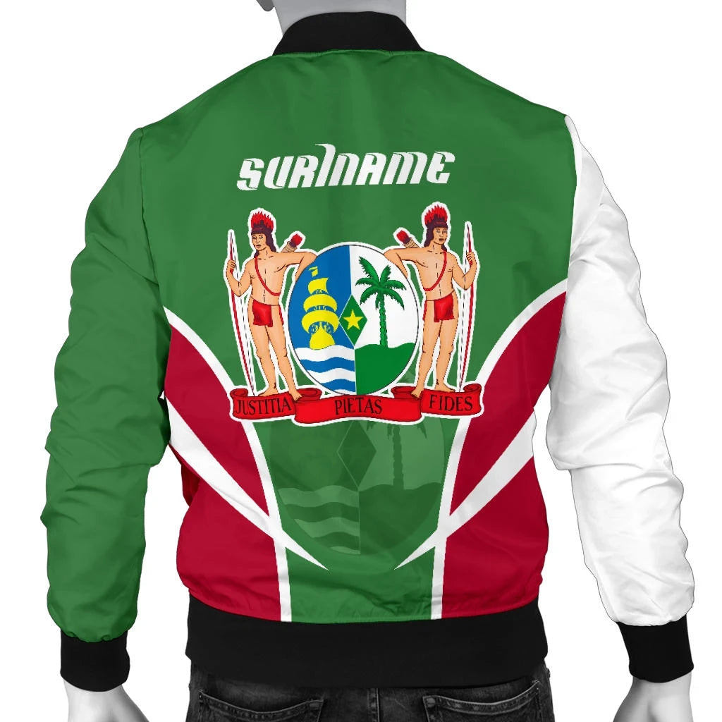 Suriname Bomber Active Style Men RLT7 - Wonder Print Shop