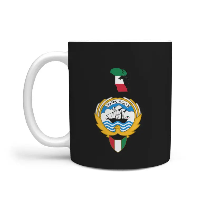 kuwait-mug-coat-of-arm-map