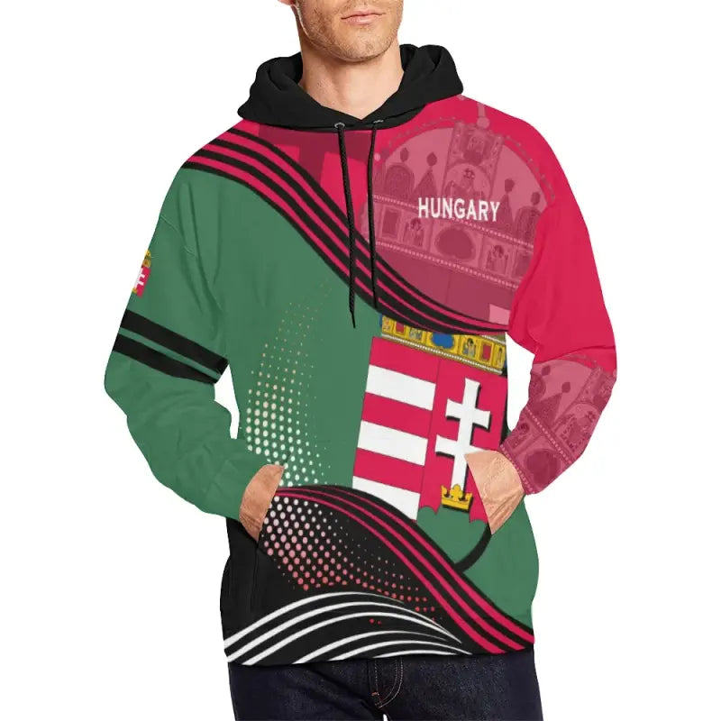 Hungary Hoodie Fall In The Wave RLT8 - Wonder Print Shop