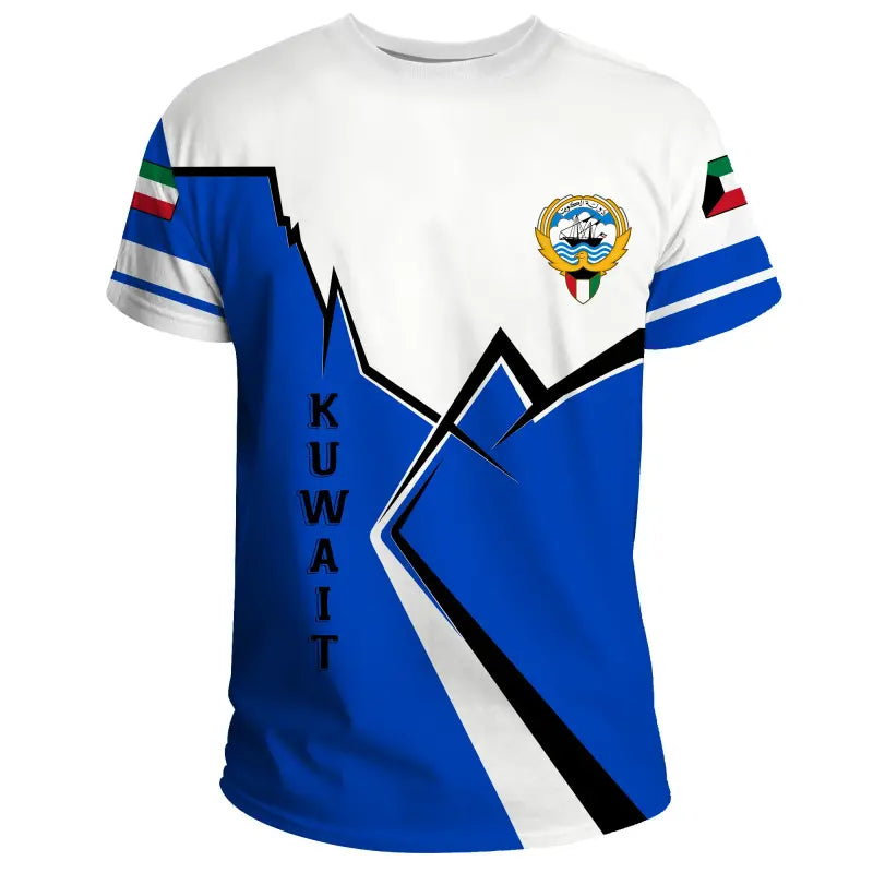 kuwait-t-shirt-lightning