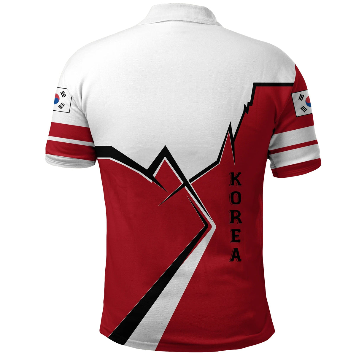 Korea Polo Shirt Lightning RLT8 - Wonder Print Shop