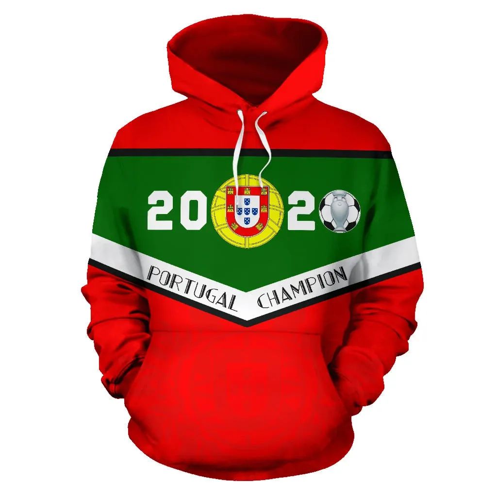 Portugal Champion Euro 2020 Hoodie RLT7 - Wonder Print Shop