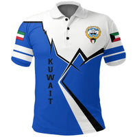 Kuwait Polo Shirt Lightning RLT8 - Wonder Print Shop
