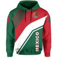 Mexico Flag Hoodie Rambo Style RLT13 - Wonder Print Shop