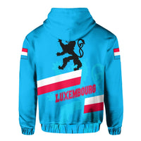 Luxembourg Hoodie Aslant Version RLT6 - Wonder Print Shop