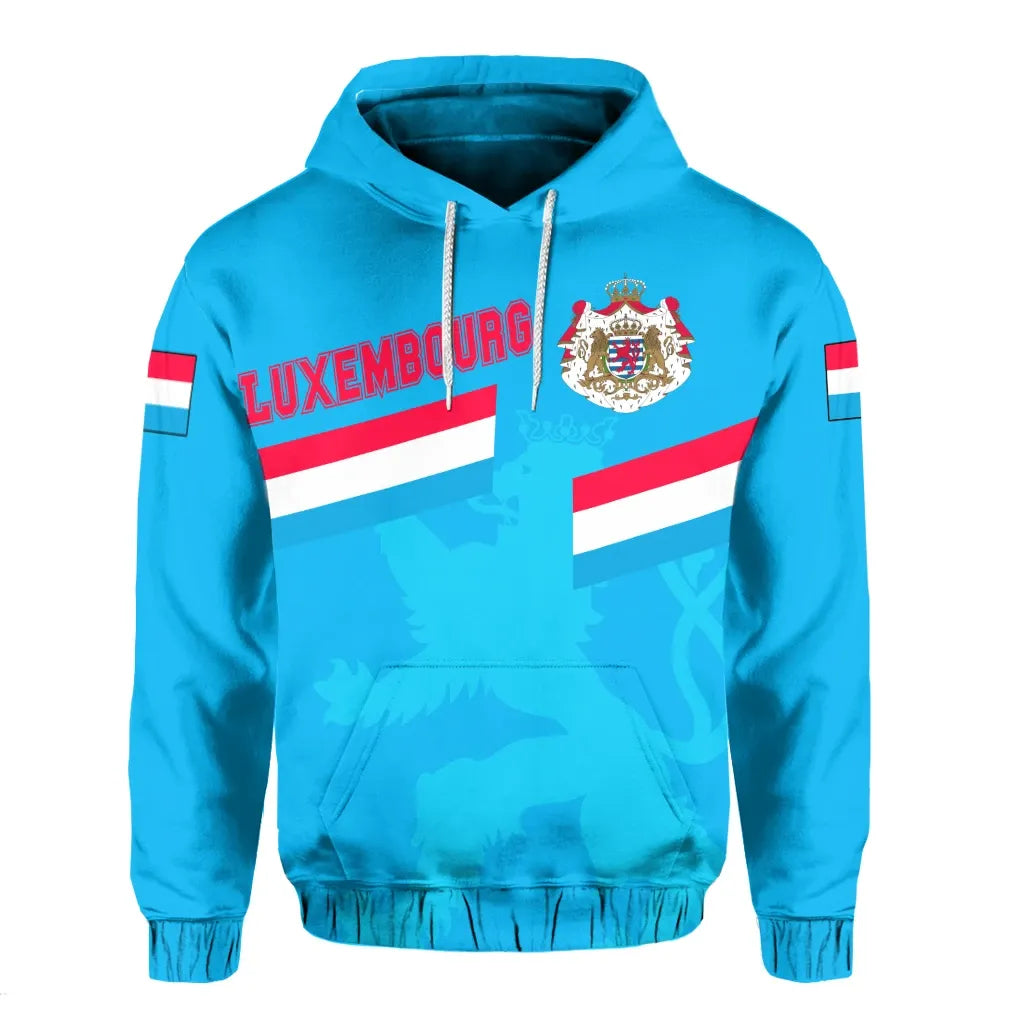 Luxembourg Hoodie Aslant Version RLT6 - Wonder Print Shop