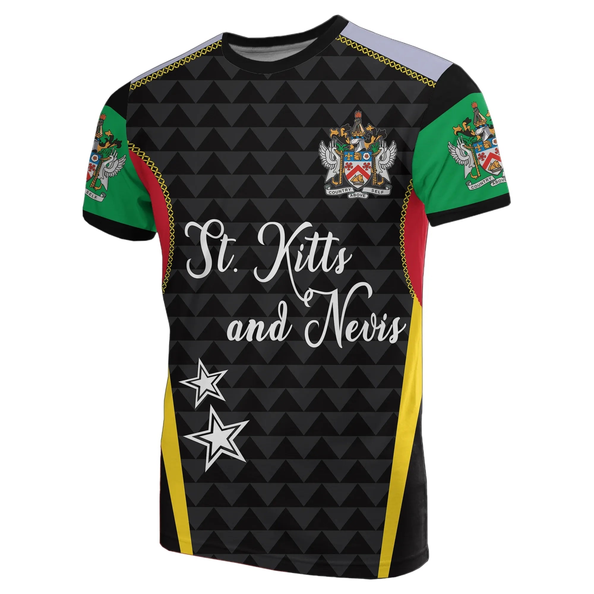 Saint Kitts and Nevis T Shirt Exclusive Edition RLT6 - Wonder Print Shop