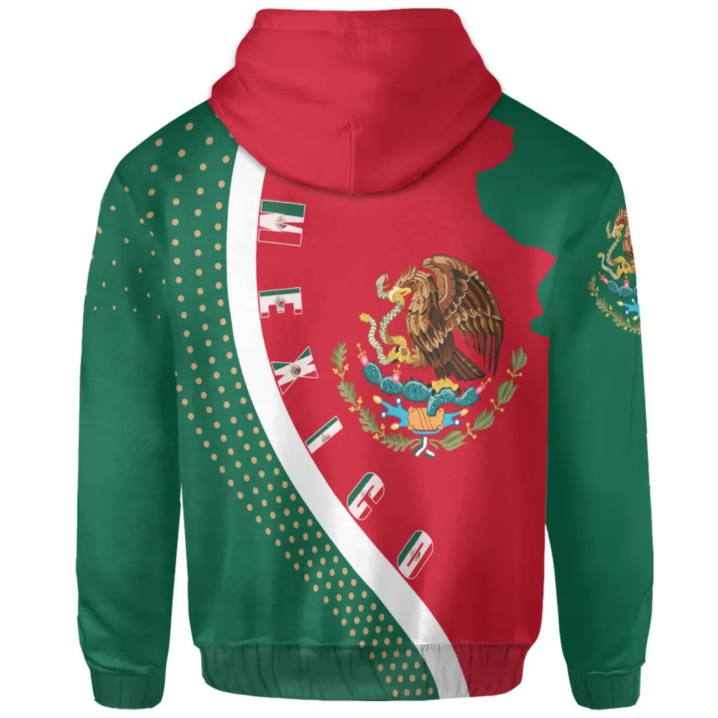 Mexico Map Hoodie Generation Ii RLT13 - Wonder Print Shop
