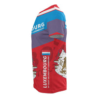 Luxembourg Flag Motto T Shirt Limited Style RLT6 - Wonder Print Shop