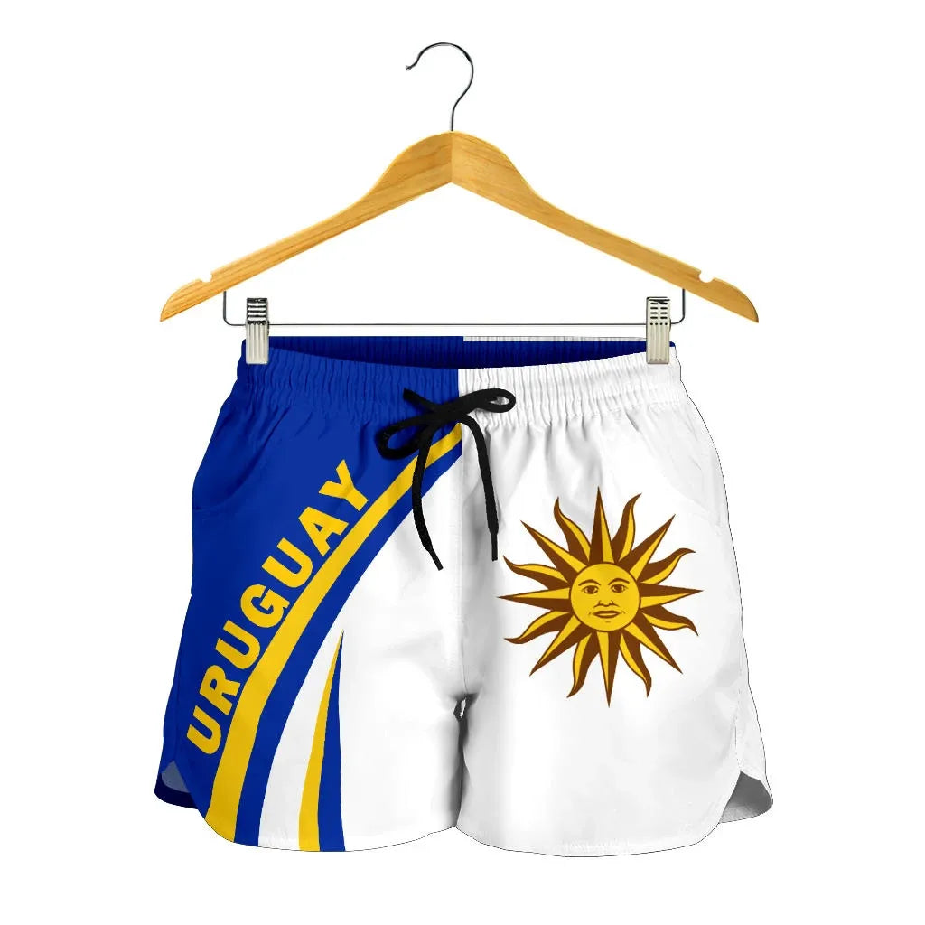 uruguay-coat-of-arms-up-style-womens-shorts