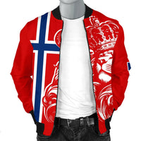 Norway Men's Bomber Jacket RLT7 - Wonder Print Shop