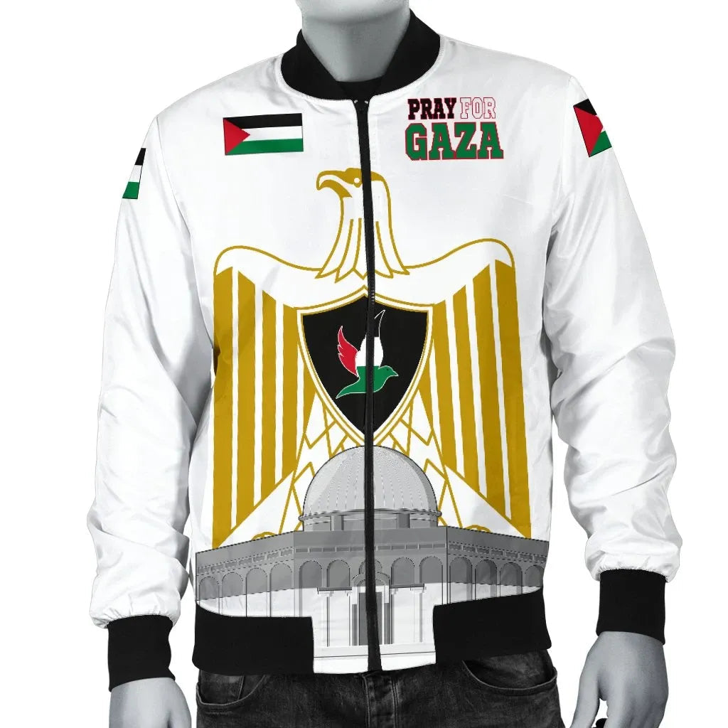 Palestine Bomber Jacket Be Stronger Gaza RLT13 - Wonder Print Shop