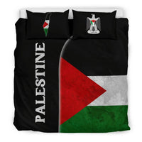 Palestine Flag Bedding Set Coat Of Arms RLT13 - Wonder Print Shop