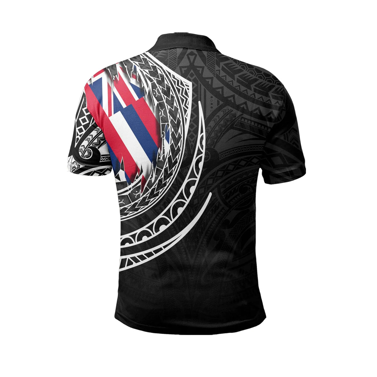 Polynesian Pride Shirt Hawaii King Flag Polynesian Polo Shirt Tity Style - Wonder Print Shop