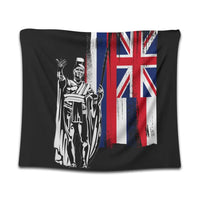 Polynesian Pride Home Set - Hawaiian - Hawaii King Flag Tapestry - Wonder Print Shop