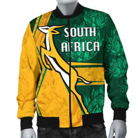 South Africa Mens Bomber Jacket Springboks Rugby Be Fancy RLT8 - Wonder Print Shop