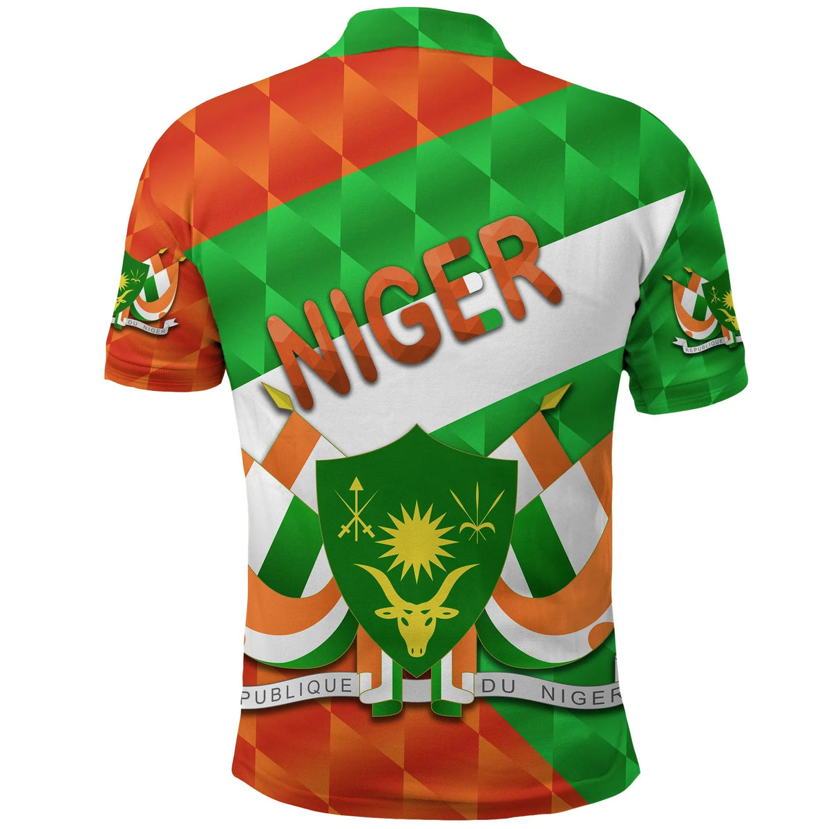 Niger Polo Shirt Sporty Style RLT8 - Wonder Print Shop