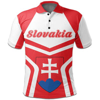 Slovakia Polo Shirt Coat Of Arms My Style RLT13 - Wonder Print Shop