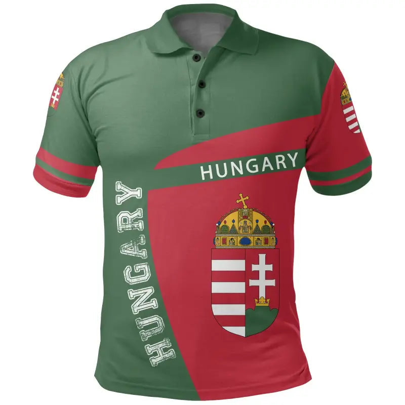 Hungary Sport Polo Shirt Premium Style RLT8 - Wonder Print Shop