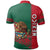 Mexico Polo Shirt Coat Of Arms Quarter Style RLT13 - Wonder Print Shop