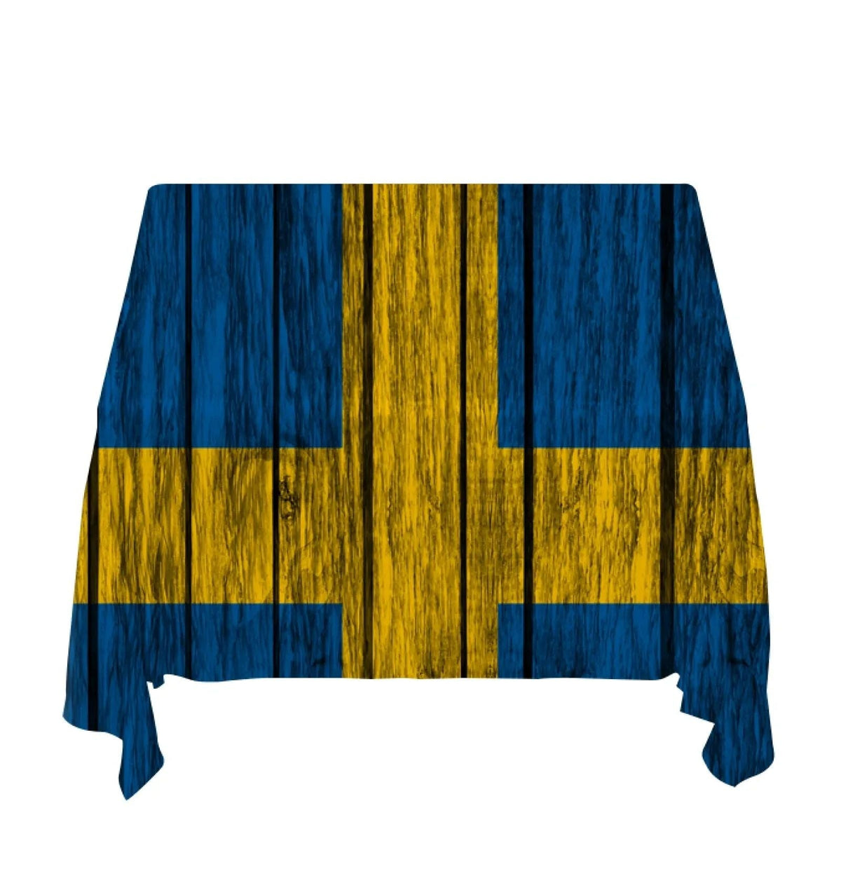 Sweden Cotton Table Cloth Wood Style RLT7 - Wonder Print Shop