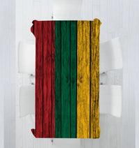 Lithuania Cotton Table Cloth - Wood Style RLT6 - Wonder Print Shop