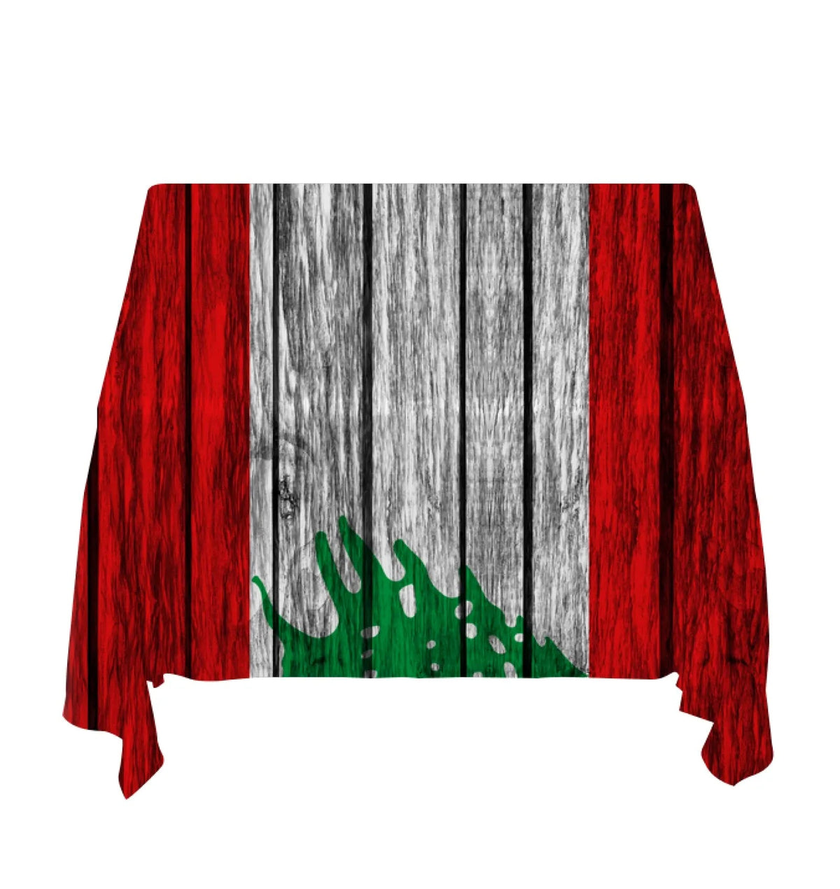 Lebanon Cotton Table Cloth - Wood Style RLT6 - Wonder Print Shop