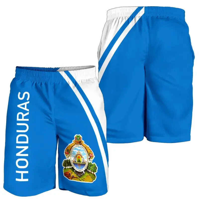 Honduras Mens Shorts Curve Version RLT8 - Wonder Print Shop