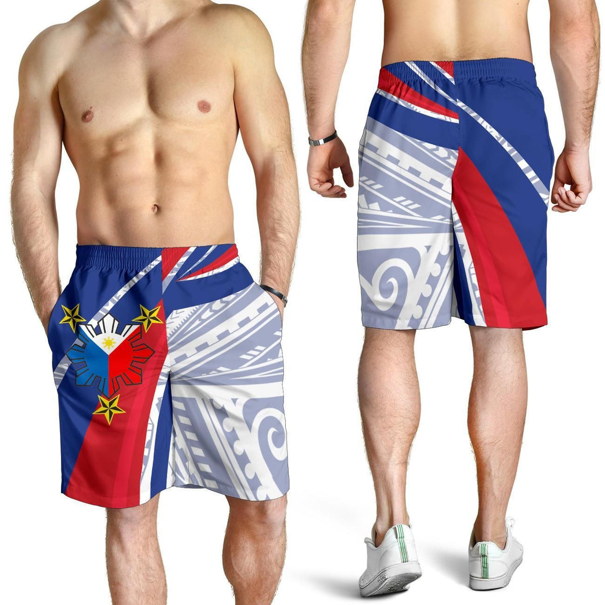 philippines-mens-shorts-polynesian-pattern-with-flag