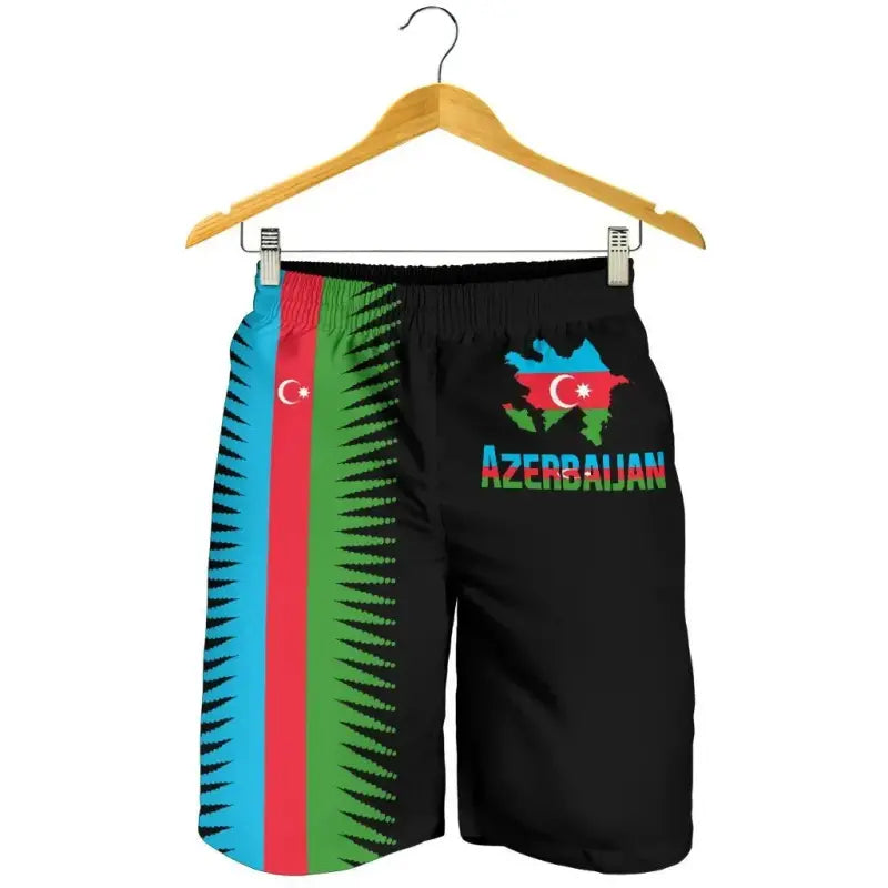 azerbaijan-mens-shorts-united-flag-black