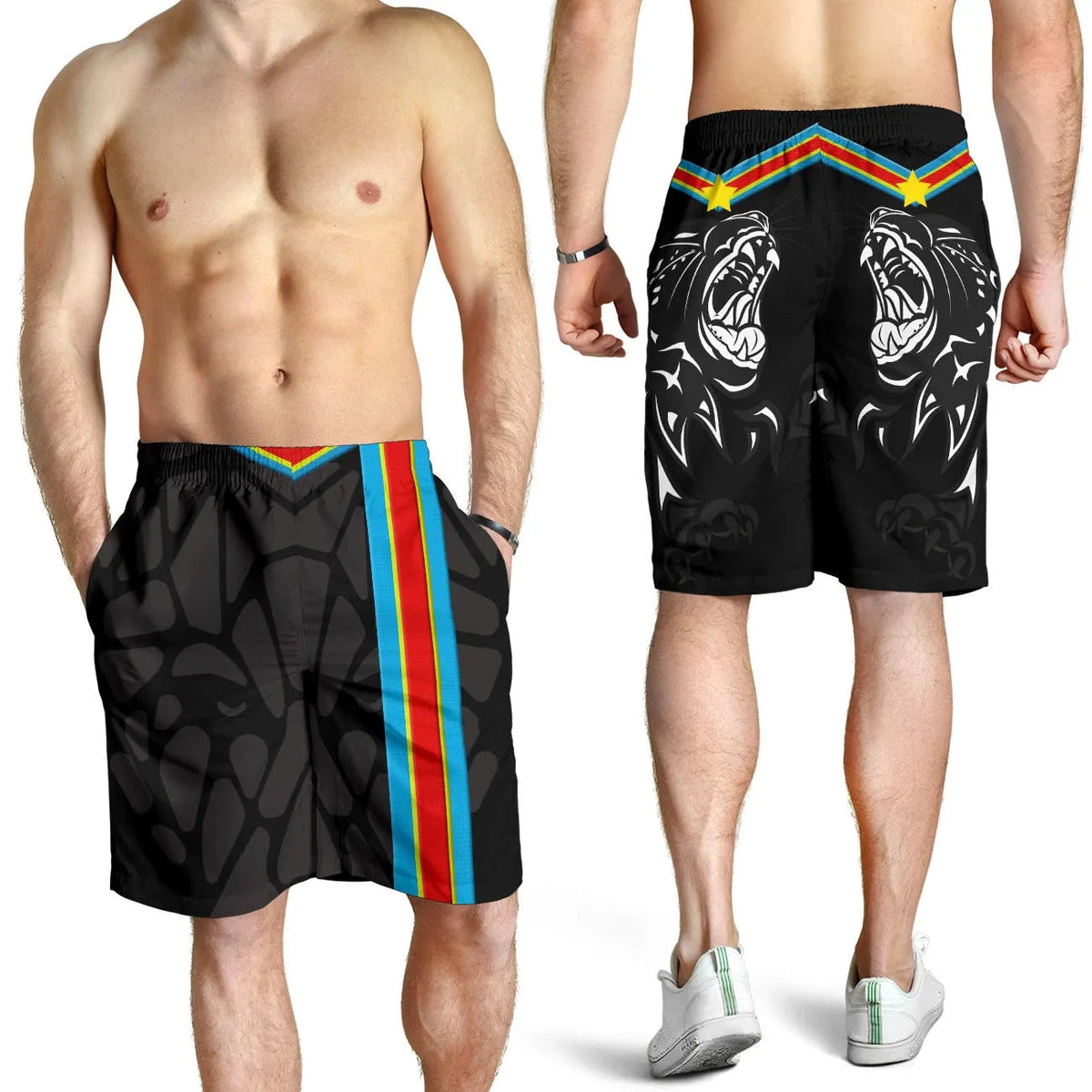wonder-print-shop-africa-shorts-democratic-republic-of-the-congo-flag-color