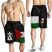 palestine-flag-mens-shorts-coat-of-arms