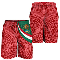 mexico-mens-shorts-mexico-coat-of-arms-with-aztec-patterns