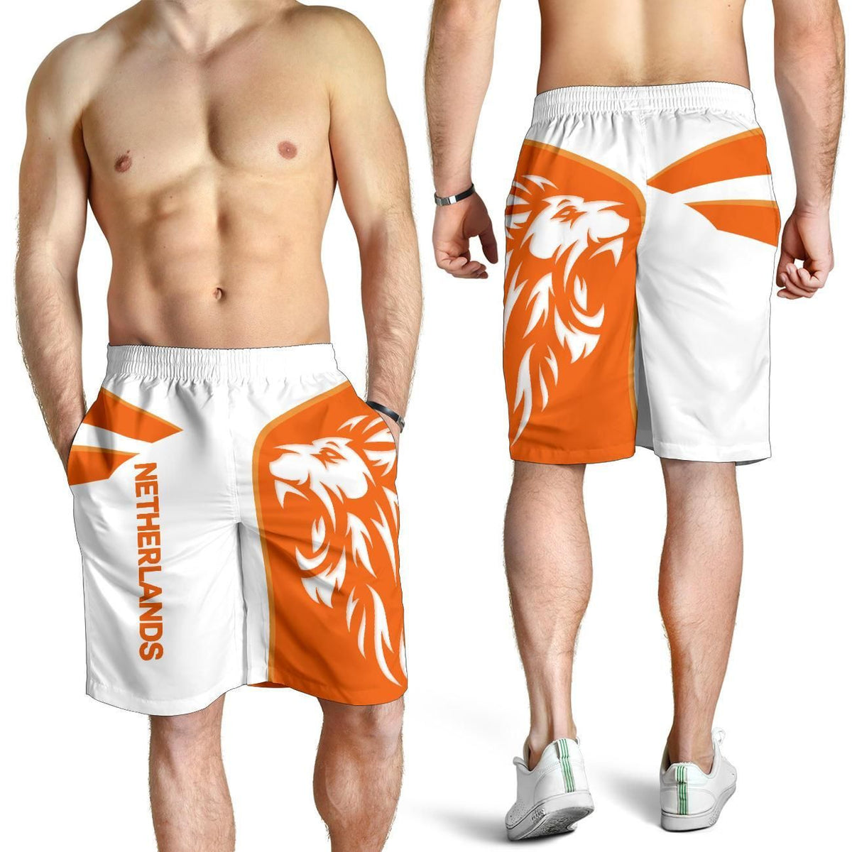 netherlands-shorts-men-netherlands-coat-of-arms-lion