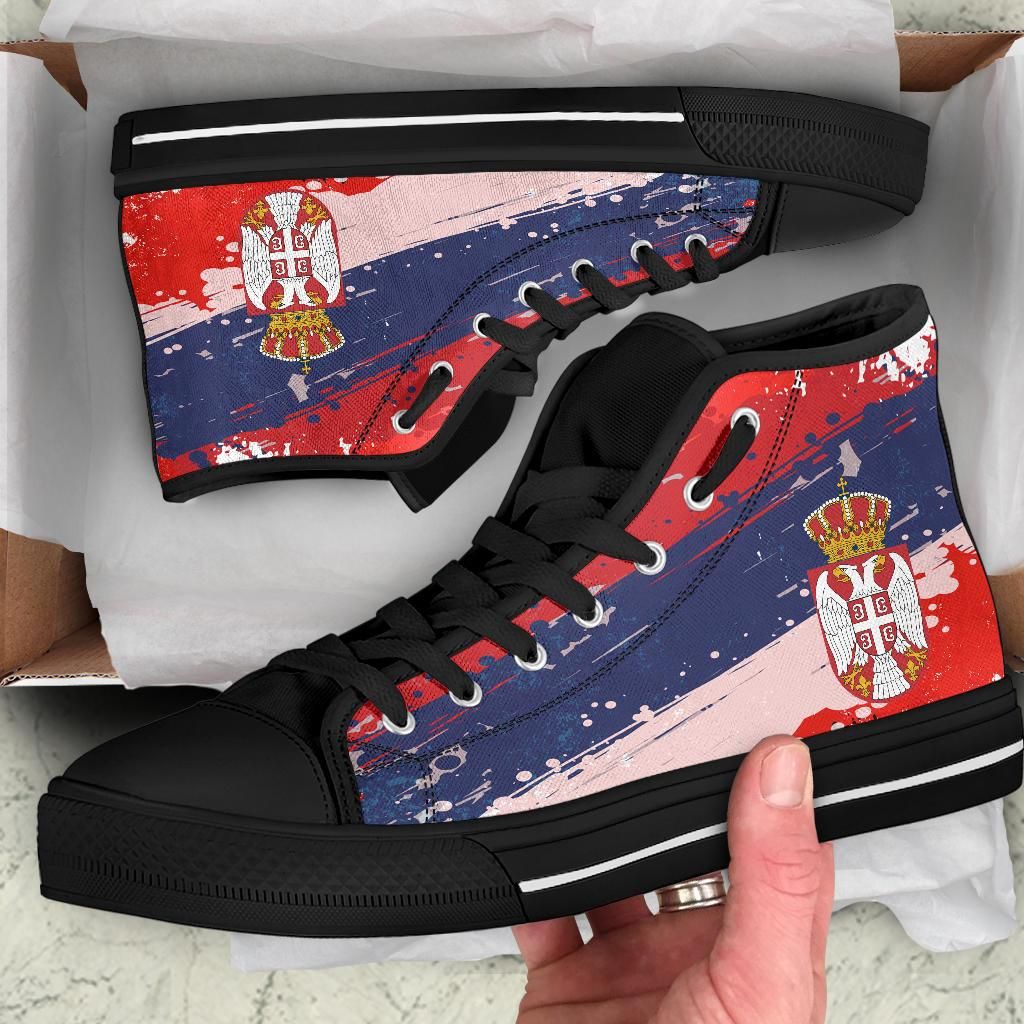 serbia-high-top-shoes-serbia-national-flag-and-emblem
