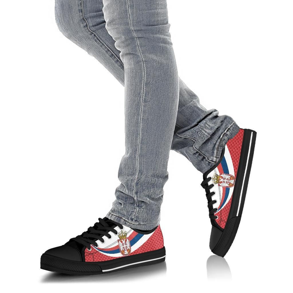 serbia-low-top-shoes-black-serbia-flag-red