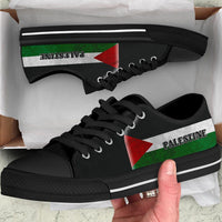 palestine-flag-low-top-shoes-coat-of-arms