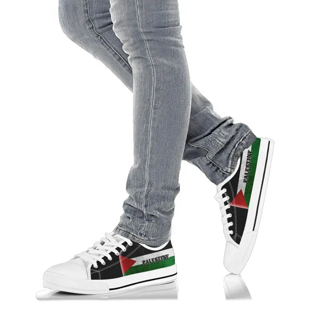 palestine-flag-low-top-shoes-coat-of-arms