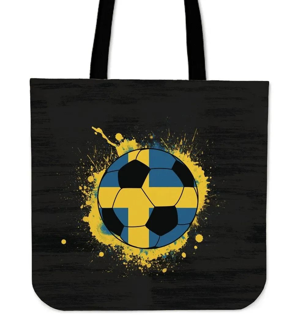 black-bg-sweden-soccer-tote-handbag