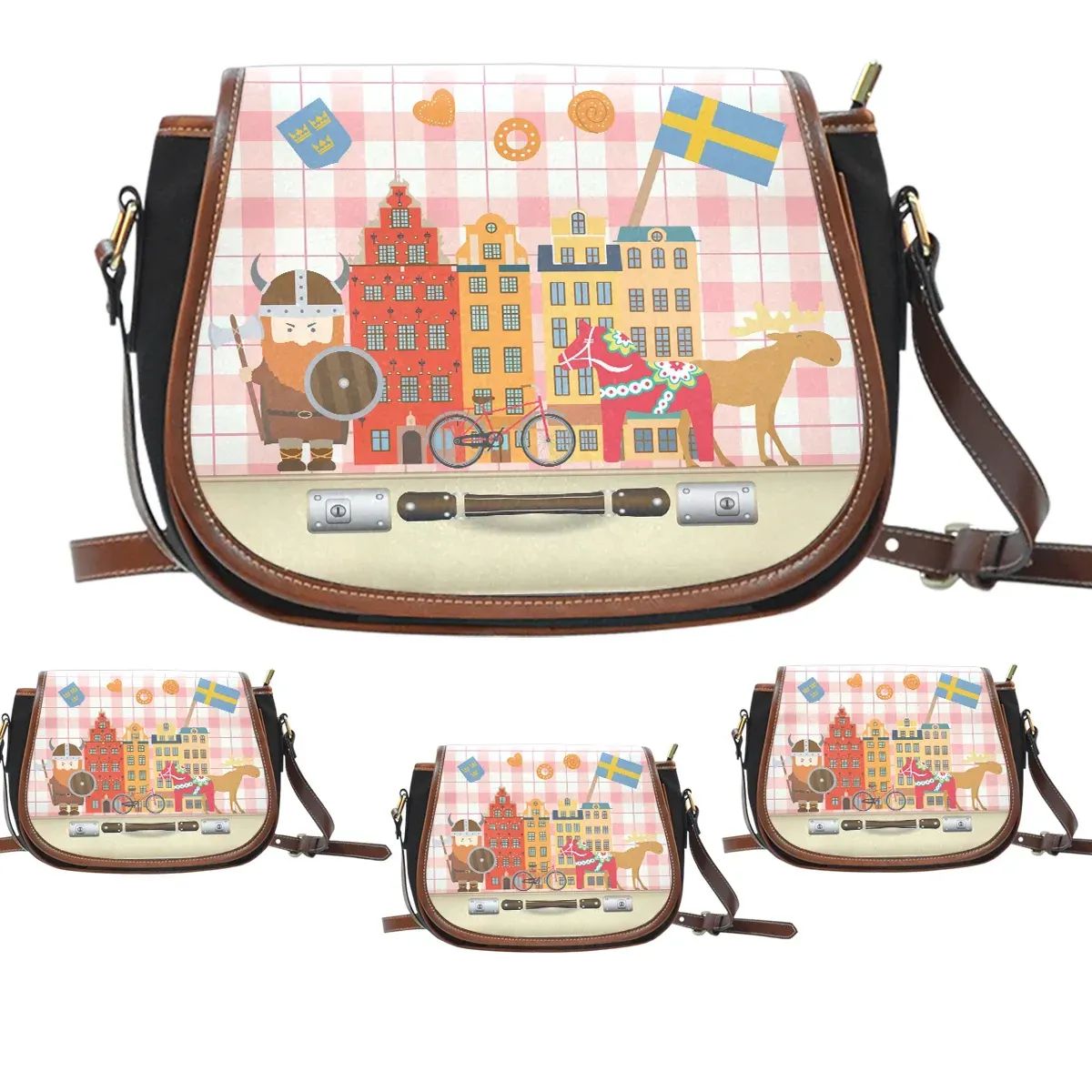 sweden-symbols-saddle-bag