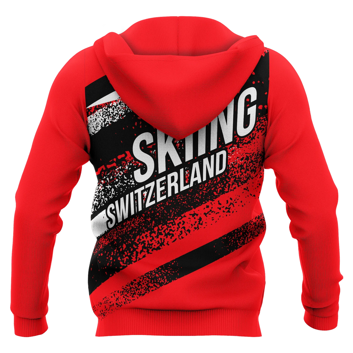 Switzerland Hoodie Switzerland Skiing RLT13 - Wonder Print Shop