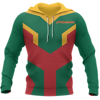 Lithuania Hoodie Plastron Style RLT6 - Wonder Print Shop