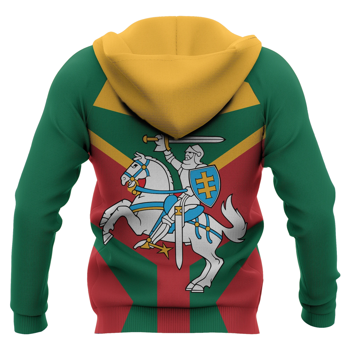 Lithuania Hoodie Plastron Style RLT6 - Wonder Print Shop