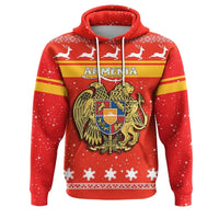 Christmas armenia Hoodie Coat Of Arms RLT8 - Wonder Print Shop